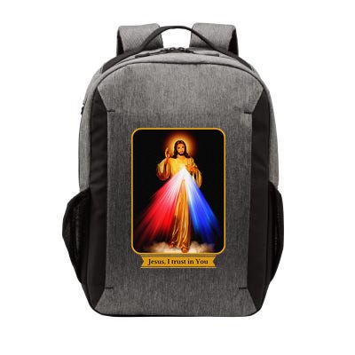 Divine Mercy Jesus I Trust In You Catholic Vector Backpack