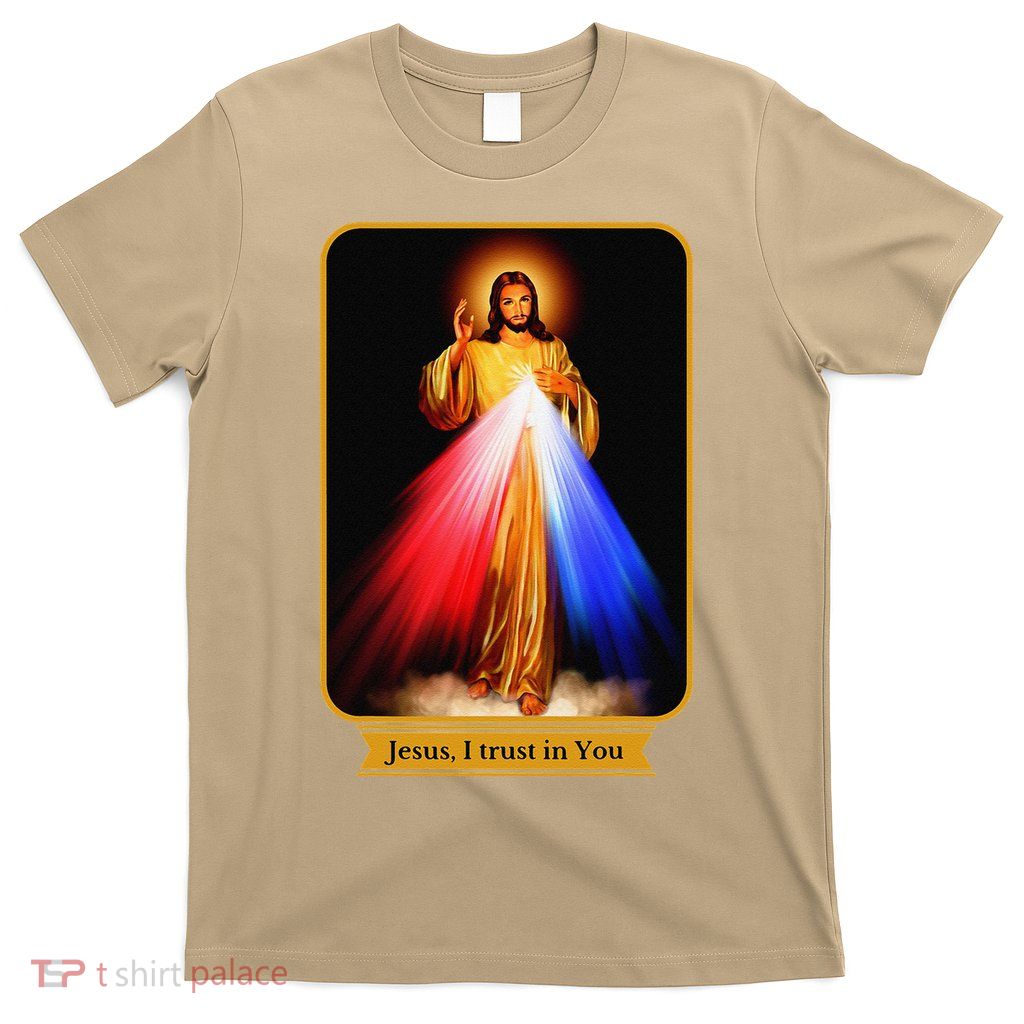 Divine Mercy Jesus I Trust In You Catholic T-Shirt