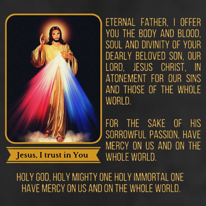Divine Mercy Jesus Image Chaplet Novena Prayer Catholic 11oz C Handle Ceramic Mug