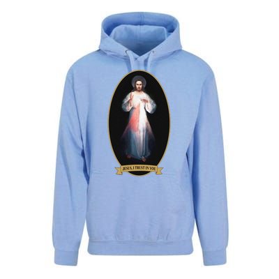 Divine Mercy, Jesus I Trust In You Unisex Surf Hoodie