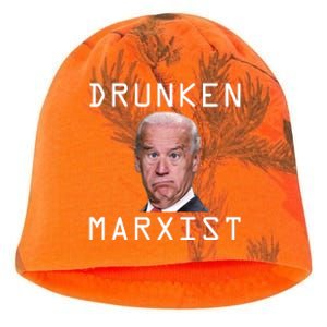 Drunken Marxist Joe Biden Kati - Camo Knit Beanie