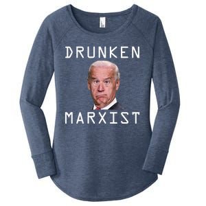 Drunken Marxist Joe Biden Women's Perfect Tri Tunic Long Sleeve Shirt