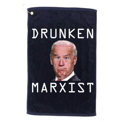 Drunken Marxist Joe Biden Golf Towel