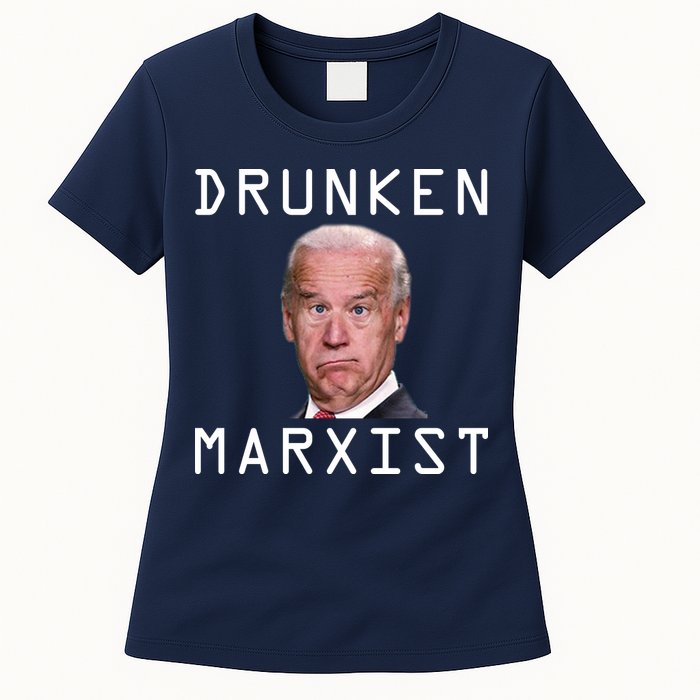 Drunken Marxist Joe Biden Womens T-Shirt