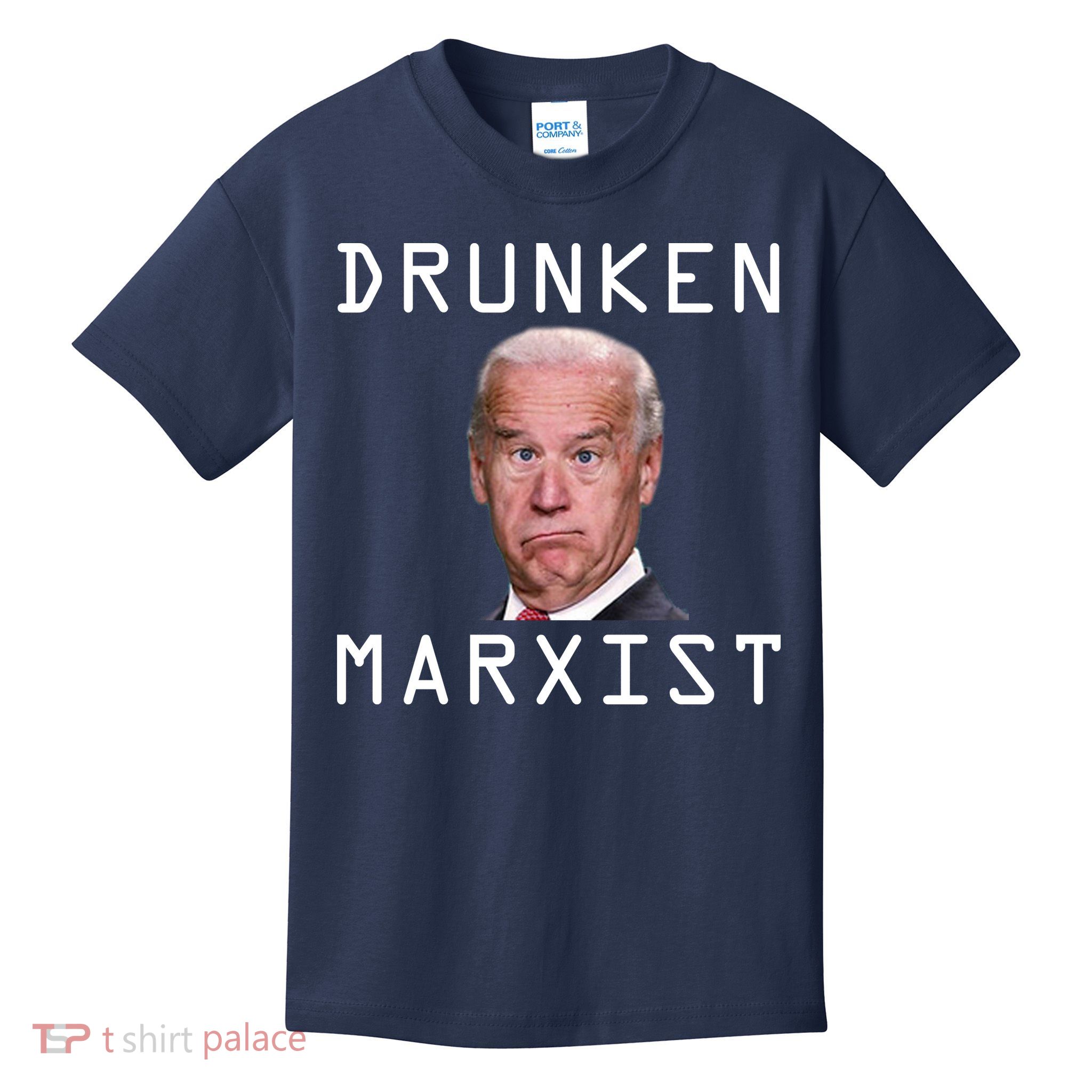 Drunken Marxist Joe Biden Kids T-Shirt
