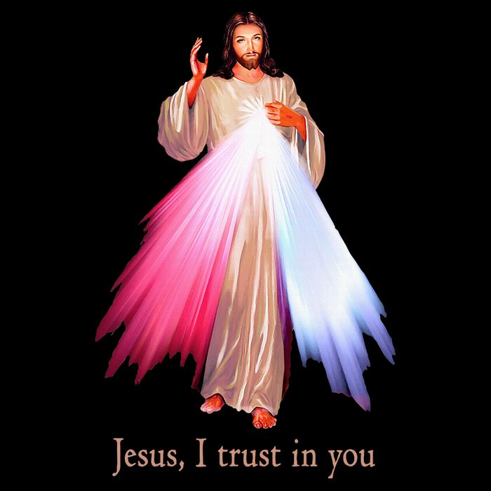 Divine Mercy Jesus I Trust In You T-Shirt