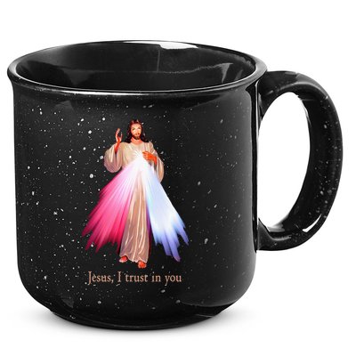 Divine Mercy Jesus I Trust In You 15oz Campfire Ceramic Mug