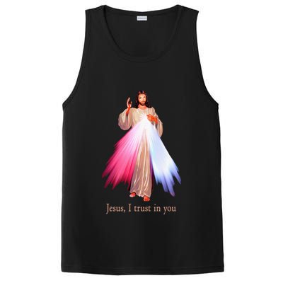Divine Mercy Jesus I Trust In You PosiCharge Competitor Tank