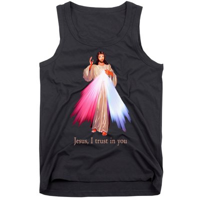 Divine Mercy Jesus I Trust In You Tank Top