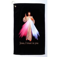 Divine Mercy Jesus I Trust In You Golf Towel