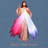 Divine Mercy Jesus I Trust In You Garment-Dyed Sweatshirt