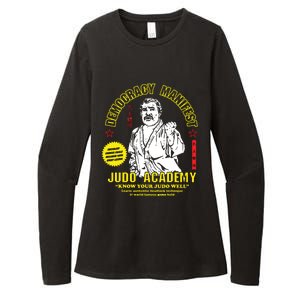 Democracy Manifest Judo Academy Funny Democracy Manifest Womens CVC Long Sleeve Shirt