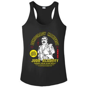 Democracy Manifest Judo Academy Funny Democracy Manifest Ladies PosiCharge Competitor Racerback Tank