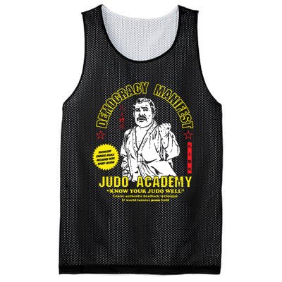 Democracy Manifest Judo Academy Funny Democracy Manifest Mesh Reversible Basketball Jersey Tank