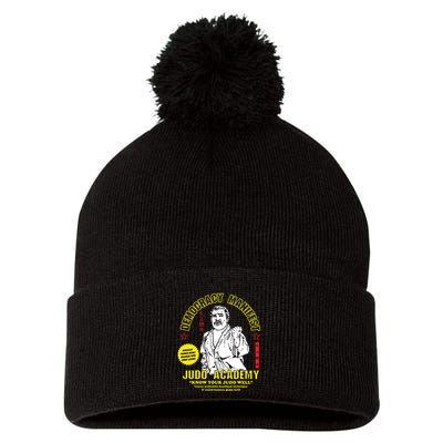 Democracy Manifest Judo Academy Funny Democracy Manifest Pom Pom 12in Knit Beanie
