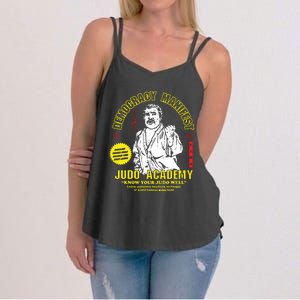 Democracy Manifest Judo Academy Funny Democracy Manifest Women's Strappy Tank