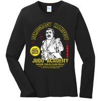 Democracy Manifest Judo Academy Funny Democracy Manifest Ladies Long Sleeve Shirt