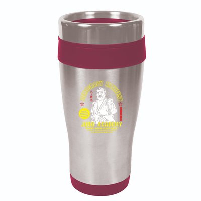 Democracy Manifest Judo Academy Funny Democracy Manifest 16oz Travel Tumbler