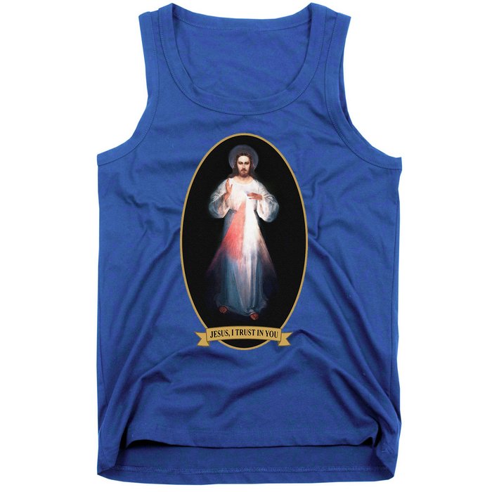 Divine Mercy Jesus I Trust In You Tank Top