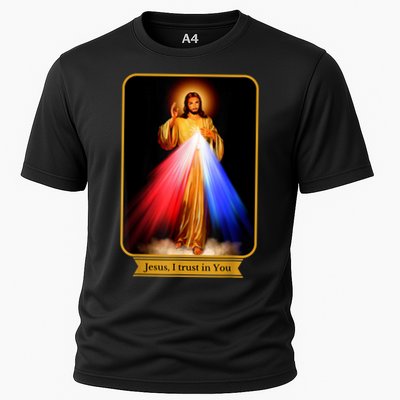 Divine Mercy Jesus I Trust In You Catholic Performance Shirt