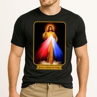 Divine Mercy Jesus I Trust In You Catholic Cooling Performance Crew T-Shirt