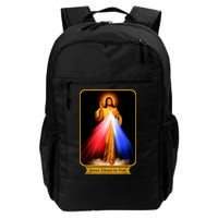 Divine Mercy Jesus I Trust In You Catholic Backpack