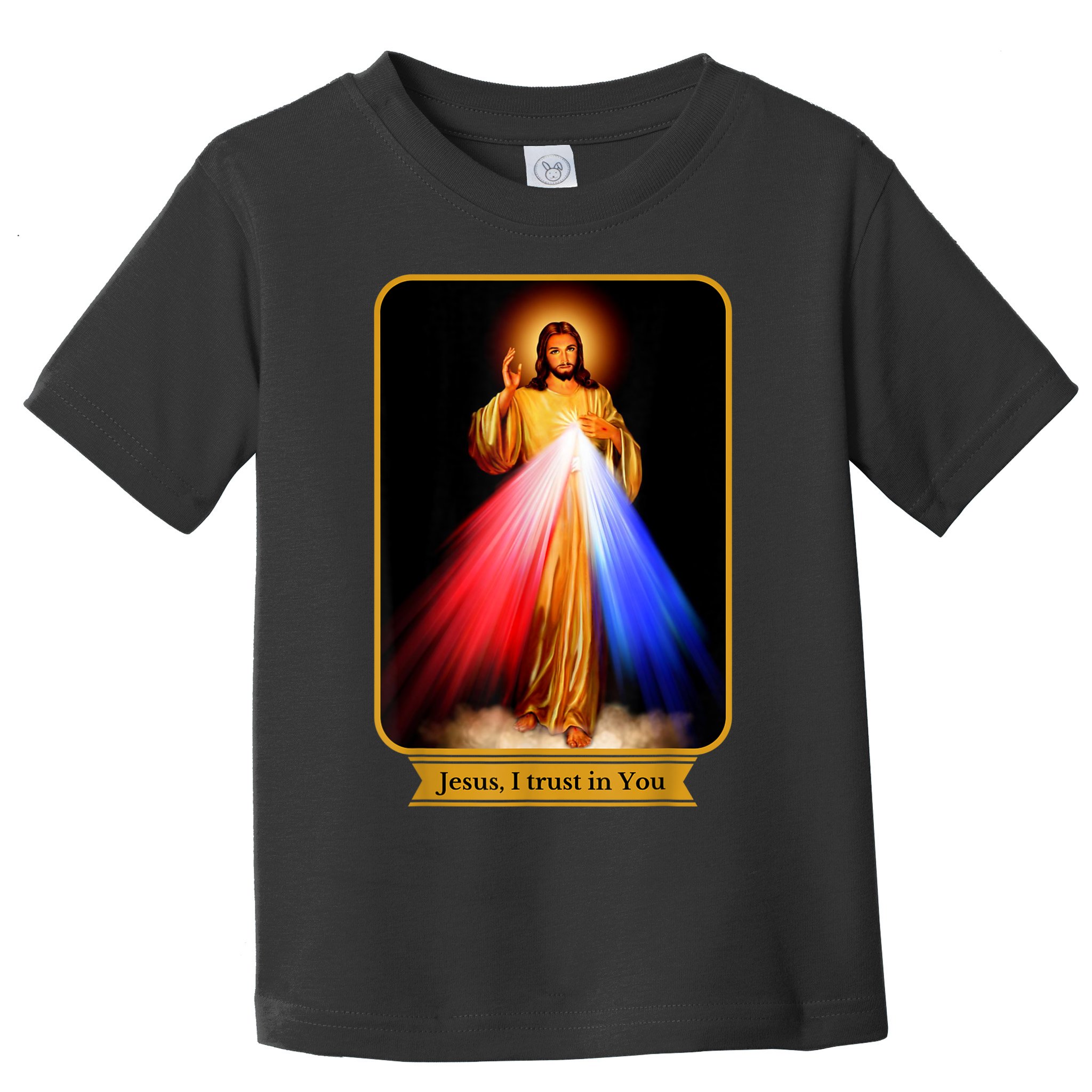 Divine Mercy Jesus I Trust In You Catholic Toddler T-Shirt