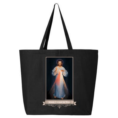 Divine Mercy Jesus I Trust In You Catholic Religious 25L Jumbo Tote