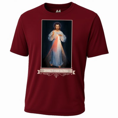 Divine Mercy Jesus I Trust In You Catholic Religious Performance Shirt