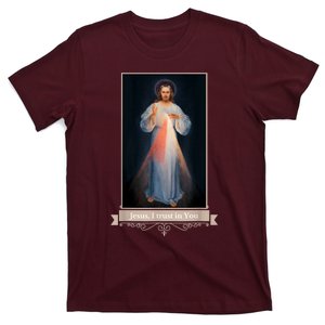 Divine Mercy Jesus I Trust In You Catholic Religious T-Shirt