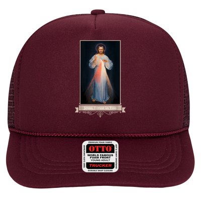 Divine Mercy Jesus I Trust In You Catholic Religious Trucker Hat