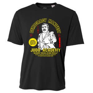 Democracy Manifest Judo Academy Funny Democracy Manifest Cooling Performance Crew T-Shirt