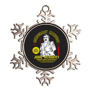 Democracy Manifest Judo Academy Funny Democracy Manifest Metallic Star Ornament