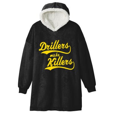 Drillers Make Killers Bjj Mma Jiu Jitsu Grappling Hooded Wearable Blanket