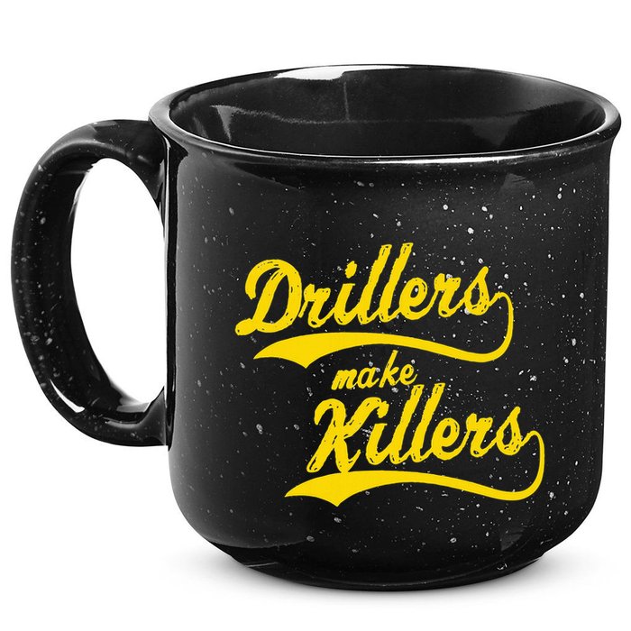 Drillers Make Killers Bjj Mma Jiu Jitsu Grappling 15oz Campfire Ceramic Mug
