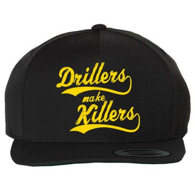 Drillers Make Killers Bjj Mma Jiu Jitsu Grappling Wool Snapback Cap