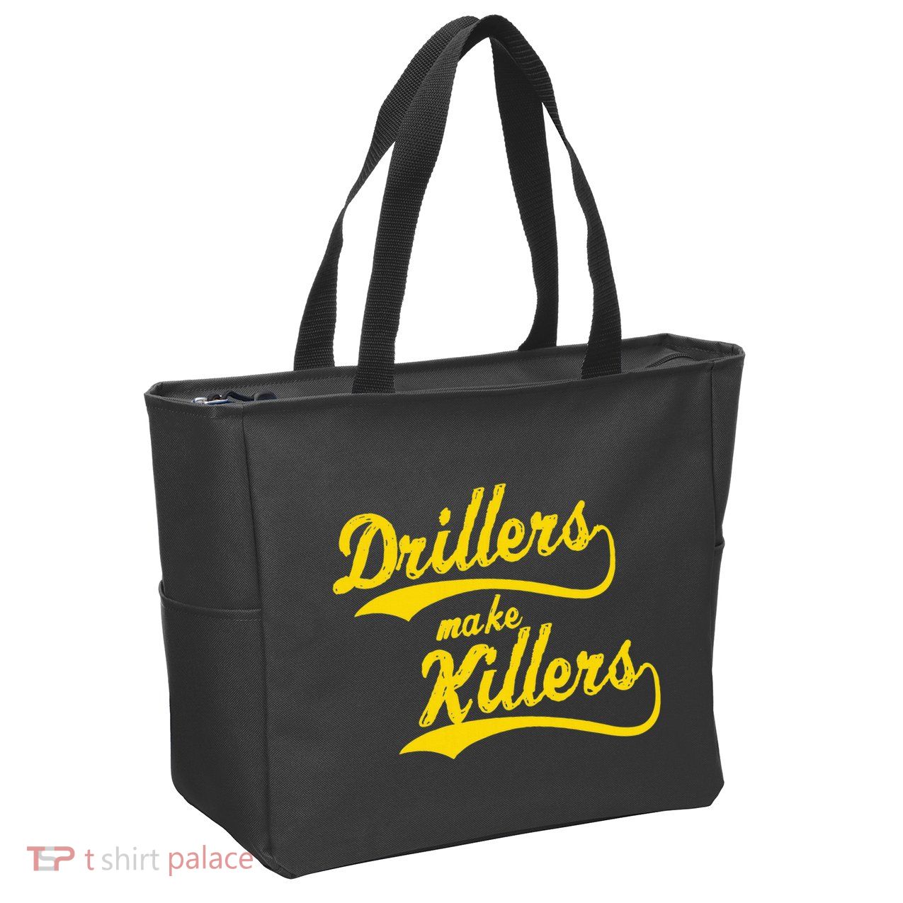 Drillers Make Killers Bjj Mma Jiu Jitsu Grappling Zip Tote Bag