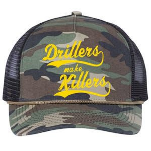 Drillers Make Killers Bjj Mma Jiu Jitsu Grappling Retro Rope Trucker Hat Cap