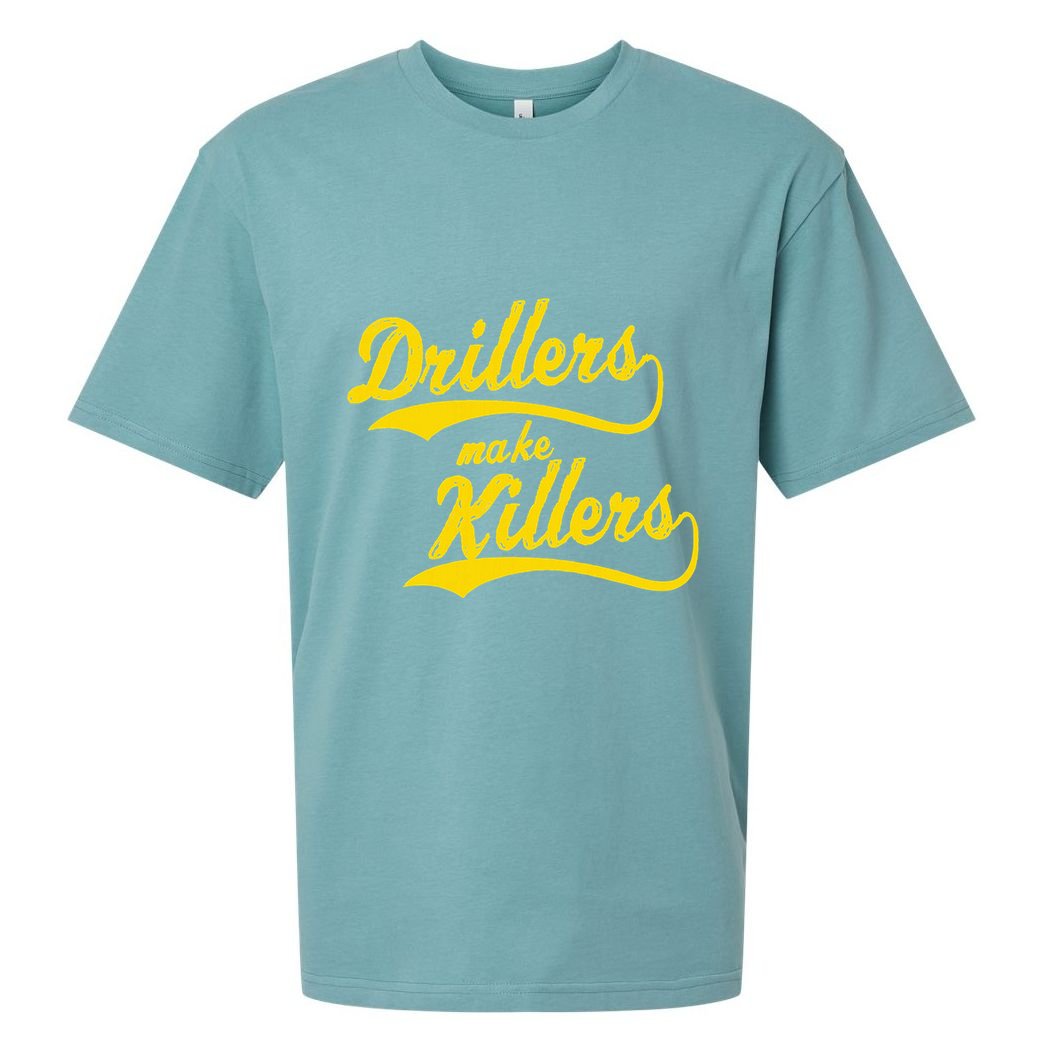 Drillers Make Killers Bjj Mma Jiu Jitsu Grappling Sueded Cloud Jersey T-Shirt