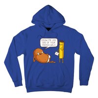 Draw Me Like One Of Your French Girls Fries Potato Funny Hoodie