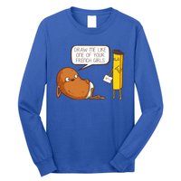 Draw Me Like One Of Your French Girls Fries Potato Funny Long Sleeve Shirt