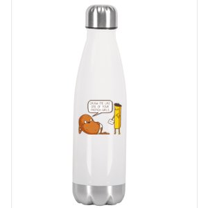 Draw Me Like One Of Your French Girls Fries Potato Funny Stainless Steel Insulated Water Bottle