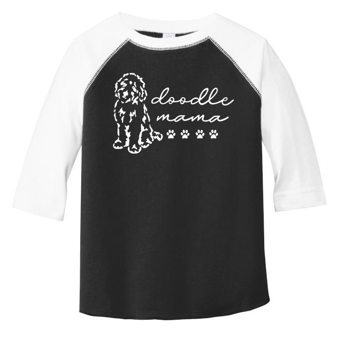 Doodle Mama Labradoodle Golden Gift Doodle Dog Lover Mom Gift Toddler Fine Jersey T-Shirt