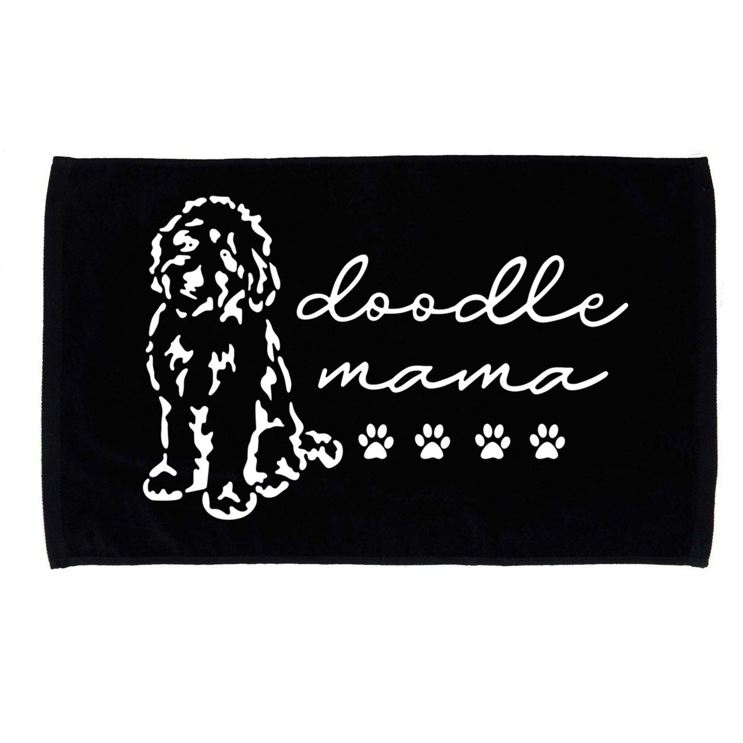 Doodle Mama Labradoodle Golden Gift Doodle Dog Lover Mom Gift Microfiber Hand Towel