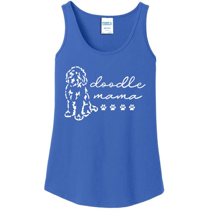 Doodle Mama Labradoodle Golden Gift Doodle Dog Lover Mom Gift Ladies Essential Tank