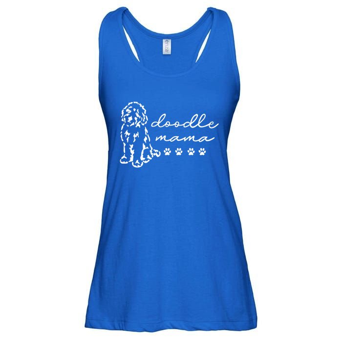 Doodle Mama Labradoodle Golden Gift Doodle Dog Lover Mom Gift Ladies Essential Flowy Tank