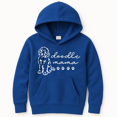 Doodle Mama Labradoodle Golden Gift Doodle Dog Lover Mom Gift Kids Hoodie