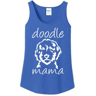 Doodle Mama Labradoodle Golden Doodle Dog Lover Mom Gift Ladies Essential Tank