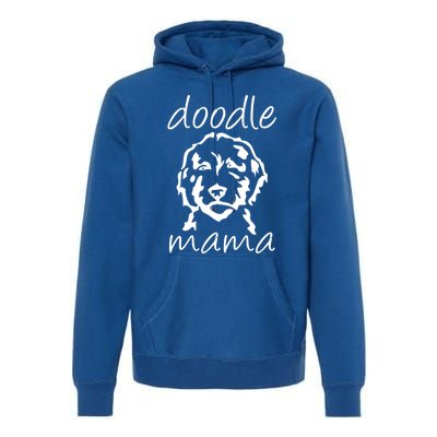 Doodle Mama Labradoodle Golden Doodle Dog Lover Mom Gift Premium Hoodie