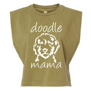 Doodle Mama Labradoodle Golden Doodle Dog Lover Mom Gift Garment-Dyed Women's Muscle Tee